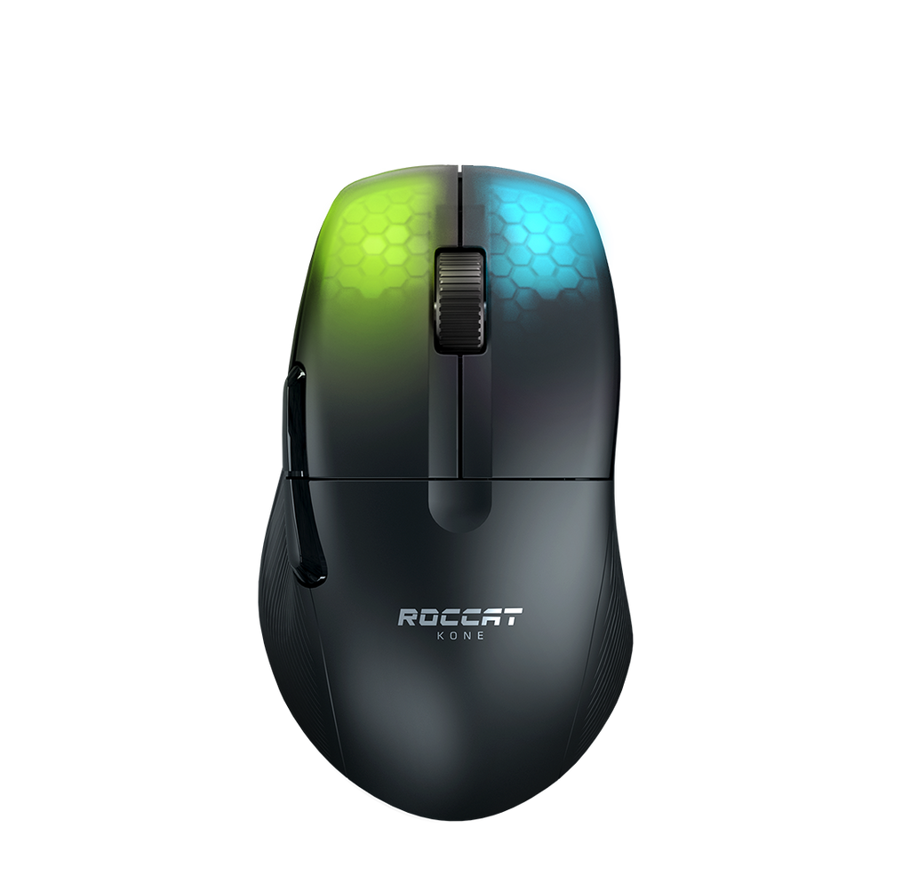 ROCCAT® Kone Pro Air エルゴノミック光学式パフォーマンス ワイヤレス ROCCAT® Kone Pro Air エルゴノミック光学式パフォーマンス ワイヤレス