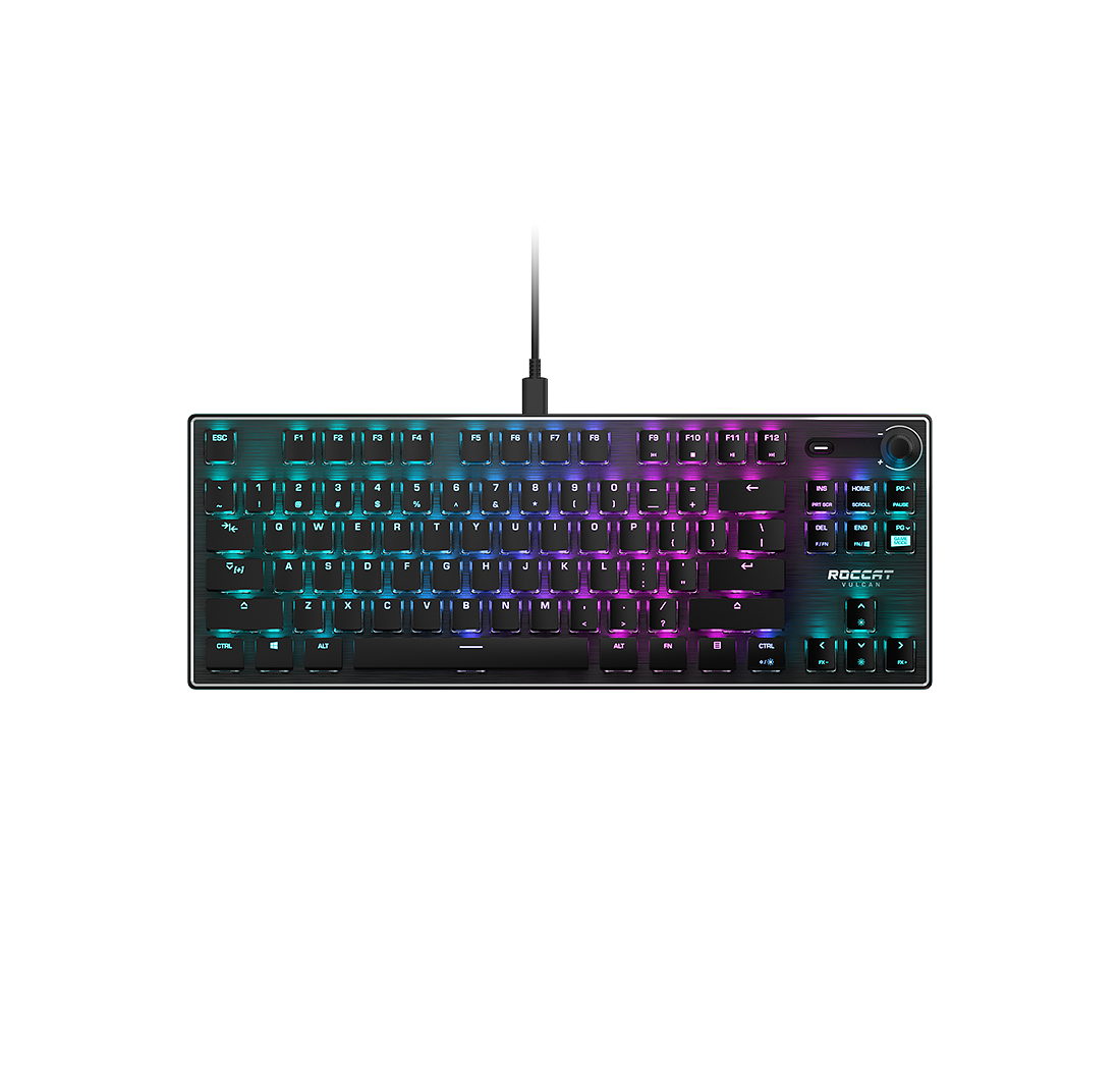 Vulcan TKL | コンパクト RGB メカニカルゲーミングキーボード
